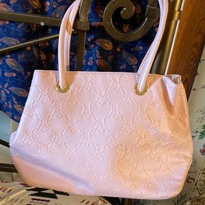 Barbie pink betsey Johnson heart tote purse bag new no tags